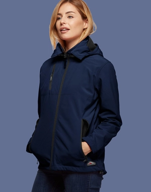 Blouson Softshell Femme respirant et déperlant - 2 couches personnalisable