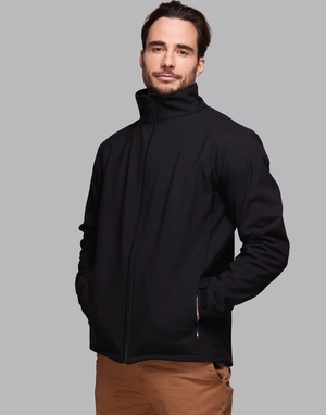 Blouson softshell Homme en polyester recyclé Made in France personnalisable