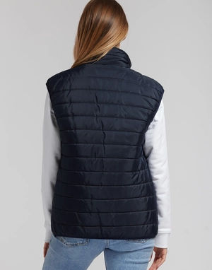 Bodywarmer Femme à doublure Sherpa - Doudoune sans manches  personnalisable