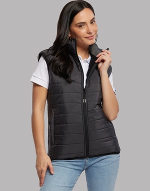 Bodywarmer Femme à doublure Sherpa - Doudoune sans manches  personnalisable