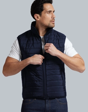 Bodywarmer Homme à doublure Sherpa - Doudoune sans manches  personnalisable