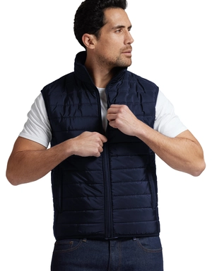 Bodywarmer Homme à doublure Sherpa - Doudoune sans manches  personnalisable