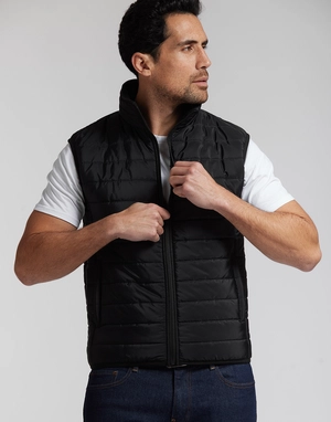 Bodywarmer Homme à doublure Sherpa - Doudoune sans manches  personnalisable