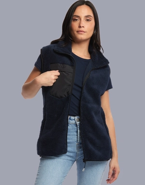 Bodywarmer Sherpa Femme - gilet sans manches personnalisable