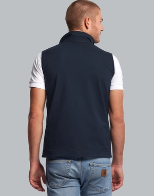 Bodywarmer Softshell Homme Made In France en polyester recyclé personnalisable