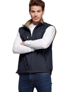 Bodywarmer unisexe 100% polyester Pongee personnalisable