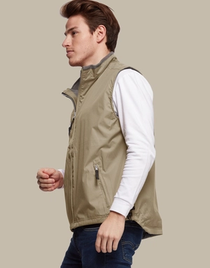 Bodywarmer unisexe 100% polyester Pongee personnalisable