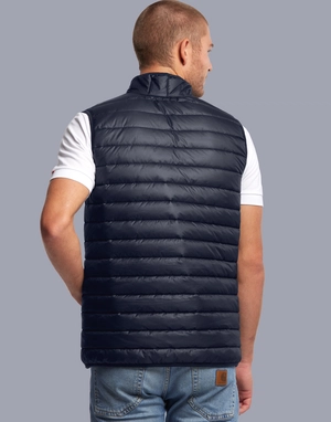 Doudoune sans manches Homme Made In France - en PET recyclé personnalisable