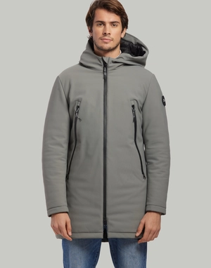 Parka softshell avec doublure doudoune personnalisable