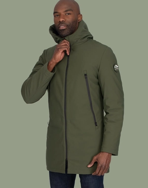 Parka softshell avec doublure doudoune personnalisable