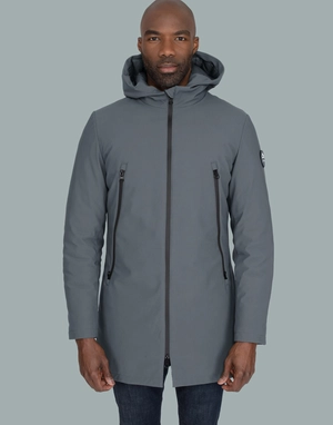 Parka softshell avec doublure doudoune personnalisable