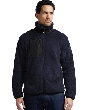 Sherpa Homme manches longues - Blouson polaire personnalisable