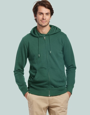 Sweat à capuche unisexe Made In France en coton bio personnalisable