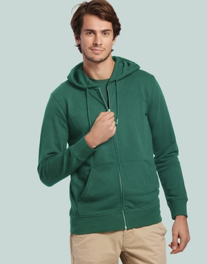 Sweat à capuche unisexe Made In France en coton bio personnalisable