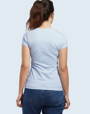 T-Shirt Femme Made In France en coton bio - manches courtes personnalisable