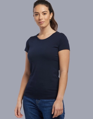 T-Shirt Femme Made In France en coton bio - manches courtes personnalisable