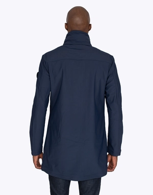 Veste longue imperméable unisexe en softshell 2,5 couches personnalisable