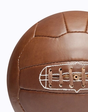 Ballon de foot Old School imitation cuir - Ballon foot Taille 5 personnalisable