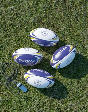 Mini ballon de rugby en PVC lisse - 100% personnalisable personnalisable