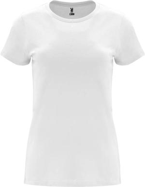 T-shirt ajusté à manches courtes pour femme personnalisable