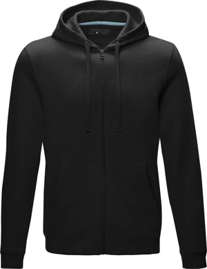 Sweat zippé à capuche en coton bio certifié GOTS pour Homme 280gr personnalisable