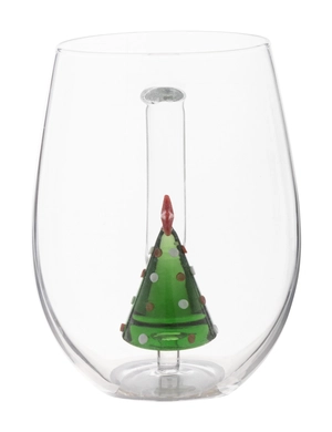 Mug de Noël 550 ml en verre borosilicate personnalisable