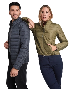 Veste matelassée pour homme avec rembourrage au toucher plume. personnalisable