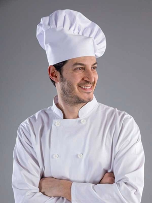 Bonnet de Chef, Calotte du chef taille unique personnalisable