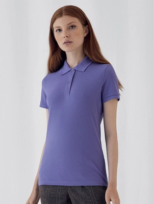 Polo pour femme B&C 100% coton bio personnalisable