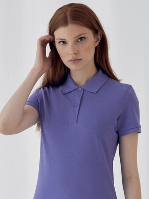 Polo pour femme B&C 100% coton bio personnalisable