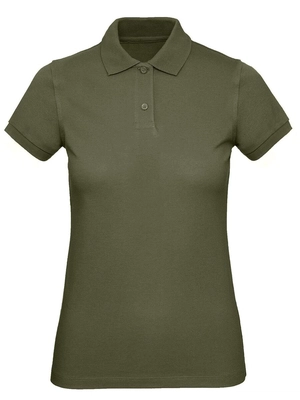 Polo pour femme B&C 100% coton bio personnalisable