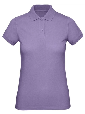 Polo pour femme B&C 100% coton bio personnalisable