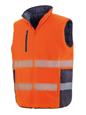 Veste de sécurité personnalisé, réfléchissante et réversible personnalisable