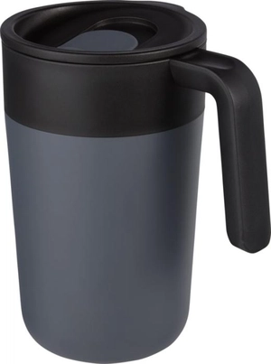 Mug 400 ml isotherme double paroi  - Tasse en plastique recyclé personnalisable