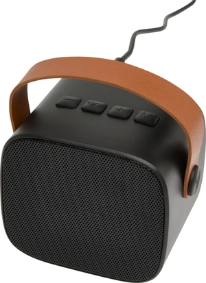 Haut-parleur sans fil - Enceinte de 3 W en plastique recyclé personnalisable