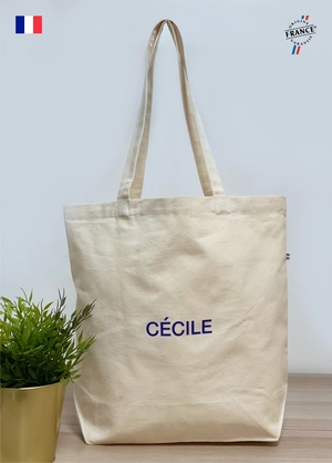 Totebag Origine France garantie 250gr/m2 - Tissage en France personnalisable