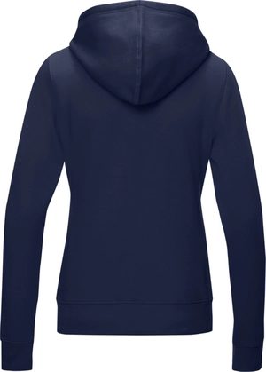 Sweat zippé à capuche en coton bio certifié GOTS pour Femme 280gr personnalisable