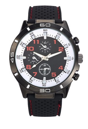 Montre de sport avec bracelet silicone  - 100% Made In France personnalisable