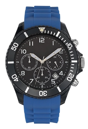 Montre de sport étanche avec lunette tournante  - Made In France personnalisable