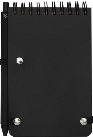 Carnet à couverture rigide d’origine océanique A6 avec stylo bille (encre noire) personnalisable