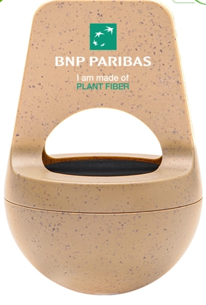 Enceinte Bluetooth en fibres de plantes - design iconique personnalisable