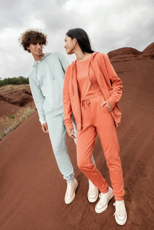 Sweat-shirt écoresponsable zippé à capuche unisexe - Fabrication Europe personnalisable