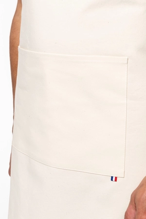 Tablier Origine France Garantie naturel KARIBAN - Lavable à 60°C personnalisable