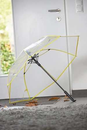 Parapluie automatique transparent VIP Ø103 cm personnalisable