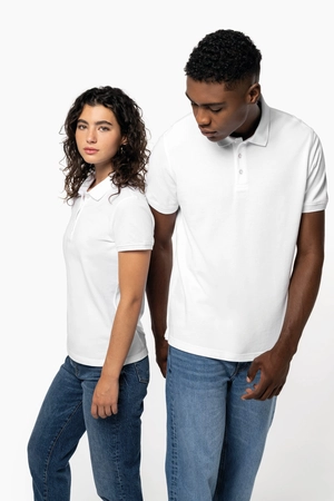 Polo piqué manches courtes homme KARIBAN - Fabrication Europe personnalisable