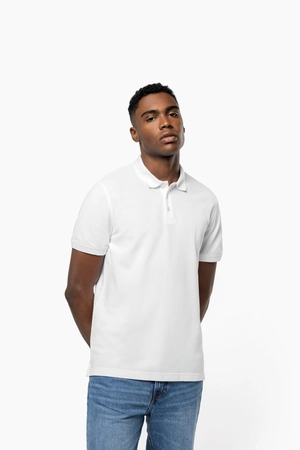 Polo piqué manches courtes homme KARIBAN - Fabrication Europe personnalisable