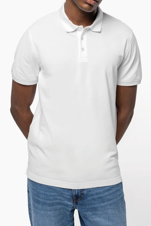 Polo piqué manches courtes homme KARIBAN - Fabrication Europe personnalisable