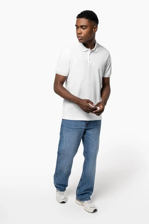 Polo piqué manches courtes homme KARIBAN - Fabrication Europe personnalisable