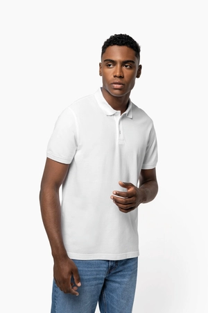 Polo piqué manches courtes homme KARIBAN - Fabrication Europe personnalisable
