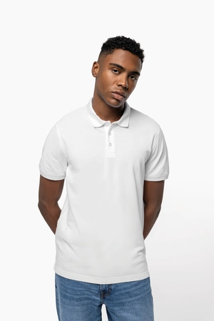 Polo piqué manches courtes homme KARIBAN - Fabrication Europe personnalisable